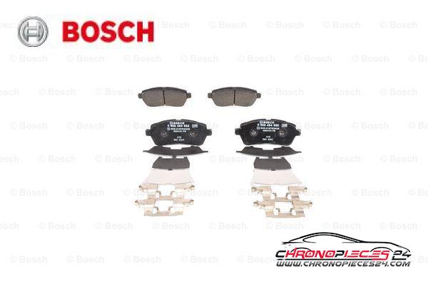 Achat de BOSCH 0 986 494 652 Kit de plaquettes de frein, frein à disque pas chères