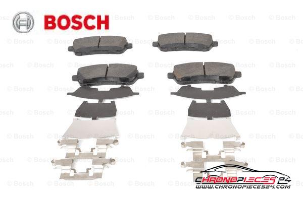 Achat de BOSCH 0 986 494 652 Kit de plaquettes de frein, frein à disque pas chères