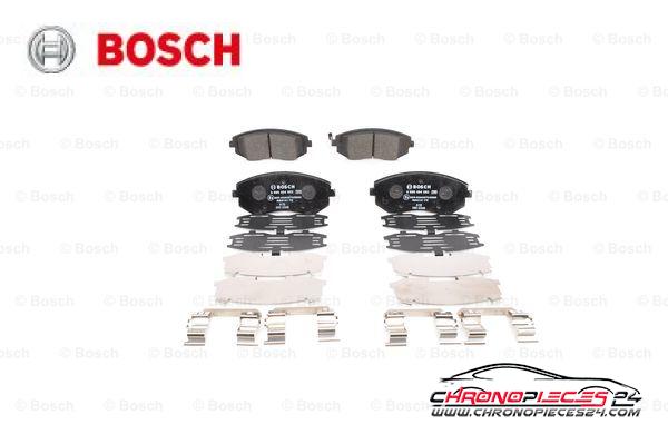 Achat de BOSCH 0 986 494 653 Kit de plaquettes de frein, frein à disque pas chères