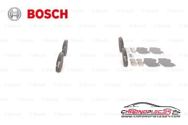 Achat de BOSCH 0 986 494 655 Kit de plaquettes de frein, frein à disque pas chères