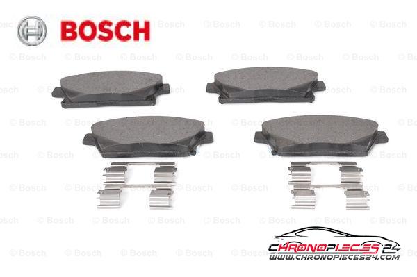 Achat de BOSCH 0 986 494 657 Kit de plaquettes de frein, frein à disque pas chères