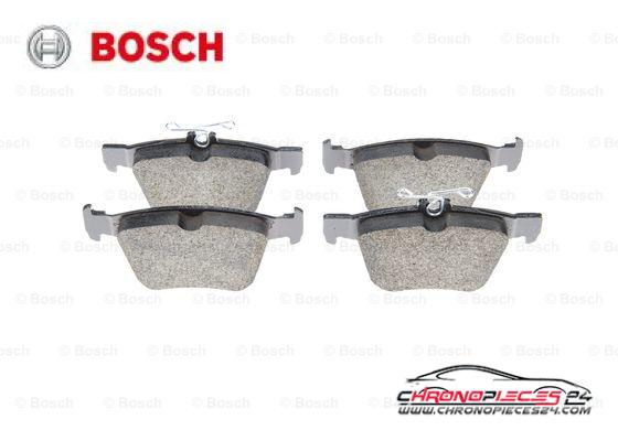 Achat de BOSCH 0 986 494 658 Kit de plaquettes de frein, frein à disque pas chères