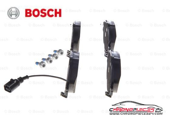 Achat de BOSCH 0 986 494 660 Kit de plaquettes de frein, frein à disque pas chères