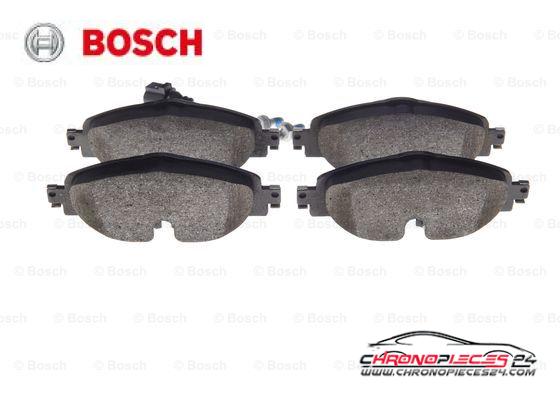 Achat de BOSCH 0 986 494 660 Kit de plaquettes de frein, frein à disque pas chères