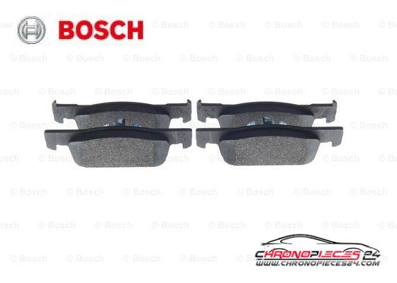 Achat de BOSCH 0 986 494 661 Kit de plaquettes de frein, frein à disque pas chères