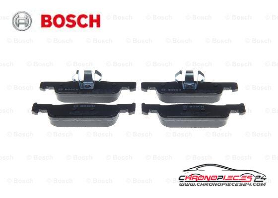 Achat de BOSCH 0 986 494 661 Kit de plaquettes de frein, frein à disque pas chères