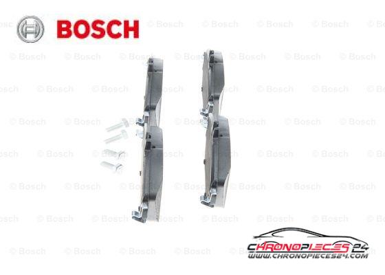 Achat de BOSCH 0 986 494 662 Kit de plaquettes de frein, frein à disque pas chères