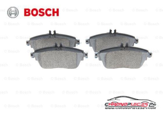 Achat de BOSCH 0 986 494 662 Kit de plaquettes de frein, frein à disque pas chères