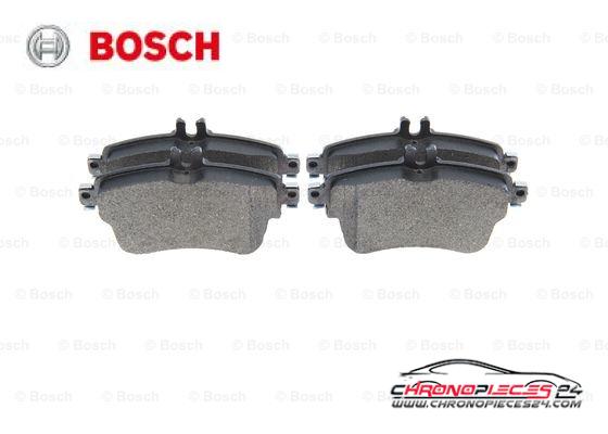 Achat de BOSCH 0 986 494 663 Kit de plaquettes de frein, frein à disque pas chères