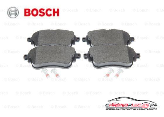 Achat de BOSCH 0 986 494 663 Kit de plaquettes de frein, frein à disque pas chères