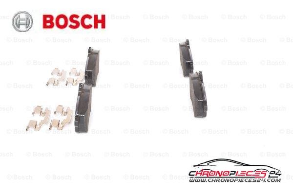 Achat de BOSCH 0 986 494 667 Kit de plaquettes de frein, frein à disque pas chères