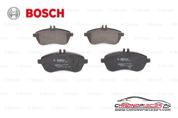 Achat de BOSCH 0 986 494 667 Kit de plaquettes de frein, frein à disque pas chères