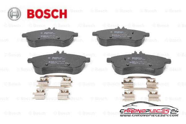 Achat de BOSCH 0 986 494 667 Kit de plaquettes de frein, frein à disque pas chères