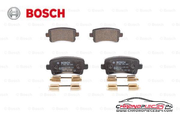 Achat de BOSCH 0 986 494 668 Kit de plaquettes de frein, frein à disque pas chères