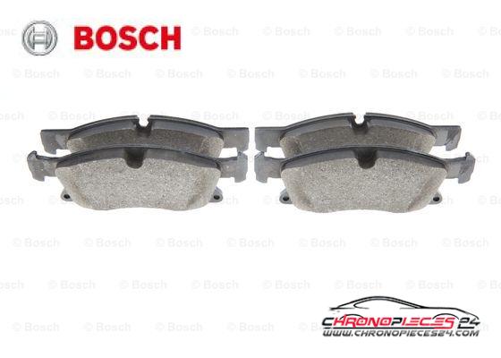 Achat de BOSCH 0 986 494 672 Kit de plaquettes de frein, frein à disque pas chères