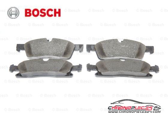 Achat de BOSCH 0 986 494 672 Kit de plaquettes de frein, frein à disque pas chères