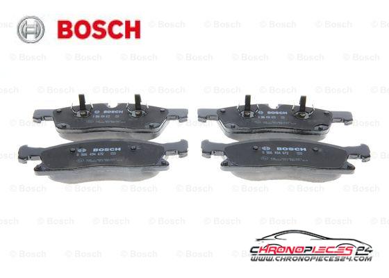 Achat de BOSCH 0 986 494 672 Kit de plaquettes de frein, frein à disque pas chères