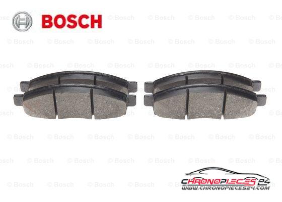 Achat de BOSCH 0 986 494 673 Kit de plaquettes de frein, frein à disque pas chères