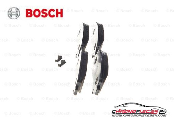 Achat de BOSCH 0 986 494 675 Kit de plaquettes de frein, frein à disque pas chères