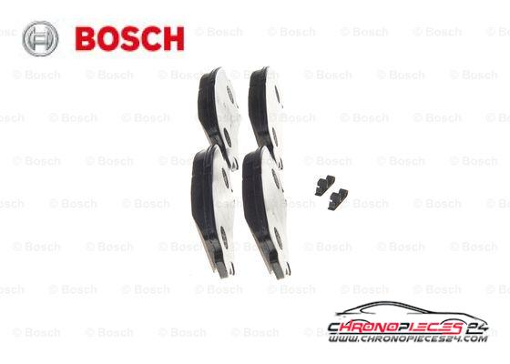 Achat de BOSCH 0 986 494 675 Kit de plaquettes de frein, frein à disque pas chères