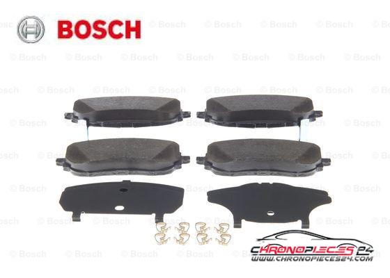 Achat de BOSCH 0 986 494 676 Kit de plaquettes de frein, frein à disque pas chères