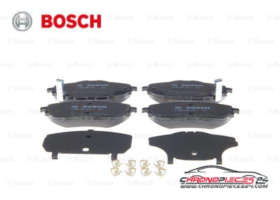 Achat de BOSCH 0 986 494 676 Kit de plaquettes de frein, frein à disque pas chères