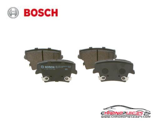 Achat de BOSCH 0 986 494 678 Kit de plaquettes de frein, frein à disque pas chères