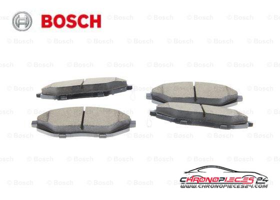 Achat de BOSCH 0 986 494 684 Kit de plaquettes de frein, frein à disque pas chères