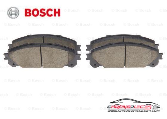 Achat de BOSCH 0 986 494 686 Kit de plaquettes de frein, frein à disque pas chères