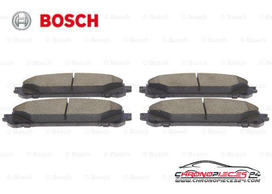 Achat de BOSCH 0 986 494 686 Kit de plaquettes de frein, frein à disque pas chères