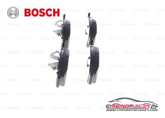 Achat de BOSCH 0 986 494 687 Kit de plaquettes de frein, frein à disque pas chères