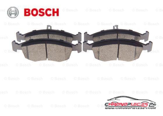 Achat de BOSCH 0 986 494 687 Kit de plaquettes de frein, frein à disque pas chères