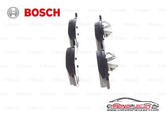 Achat de BOSCH 0 986 494 687 Kit de plaquettes de frein, frein à disque pas chères