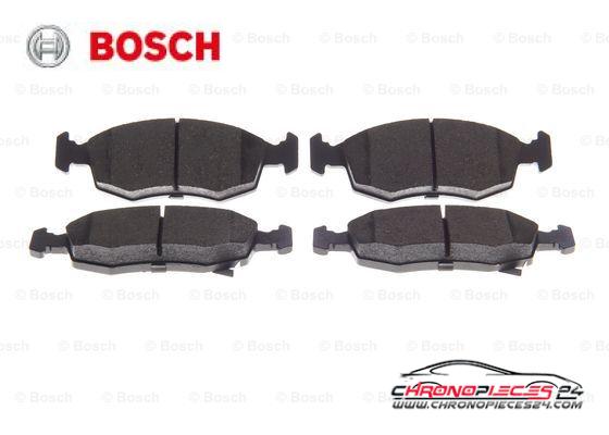 Achat de BOSCH 0 986 494 687 Kit de plaquettes de frein, frein à disque pas chères