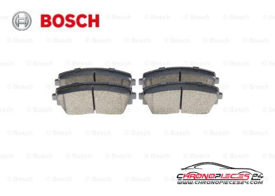 Achat de BOSCH 0 986 494 688 Kit de plaquettes de frein, frein à disque pas chères