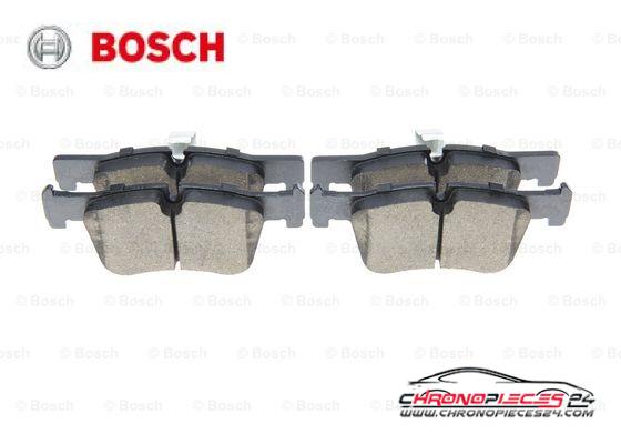 Achat de BOSCH 0 986 494 689 Kit de plaquettes de frein, frein à disque pas chères