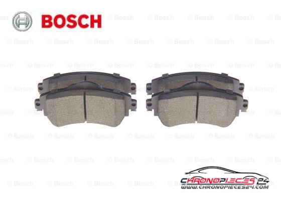 Achat de BOSCH 0 986 494 690 Kit de plaquettes de frein, frein à disque pas chères