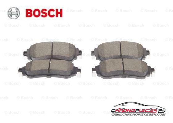 Achat de BOSCH 0 986 494 690 Kit de plaquettes de frein, frein à disque pas chères