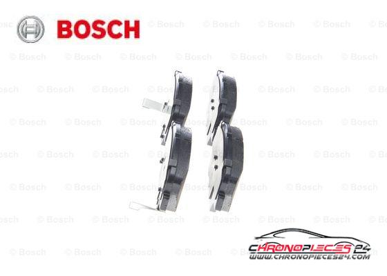 Achat de BOSCH 0 986 494 691 Kit de plaquettes de frein, frein à disque pas chères