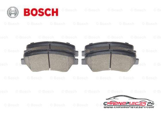 Achat de BOSCH 0 986 494 691 Kit de plaquettes de frein, frein à disque pas chères