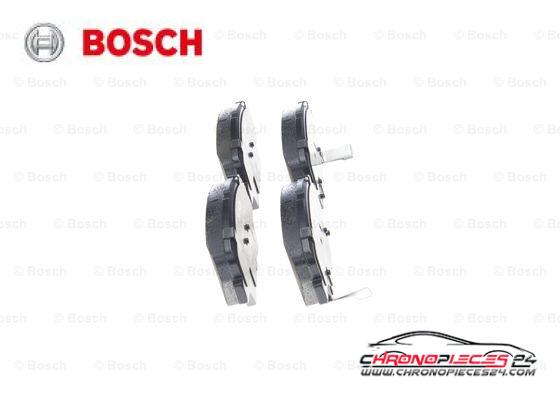 Achat de BOSCH 0 986 494 691 Kit de plaquettes de frein, frein à disque pas chères