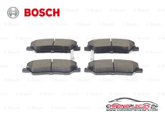 Achat de BOSCH 0 986 494 691 Kit de plaquettes de frein, frein à disque pas chères