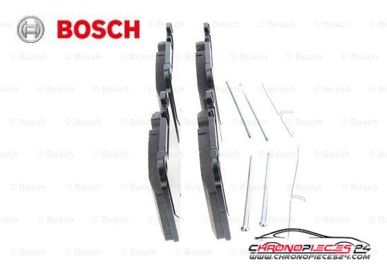 Achat de BOSCH 0 986 494 694 Kit de plaquettes de frein, frein à disque pas chères