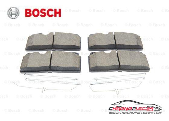 Achat de BOSCH 0 986 494 694 Kit de plaquettes de frein, frein à disque pas chères