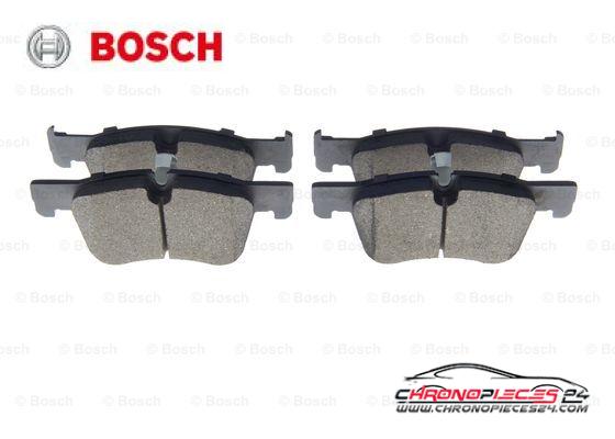 Achat de BOSCH 0 986 494 695 Kit de plaquettes de frein, frein à disque pas chères