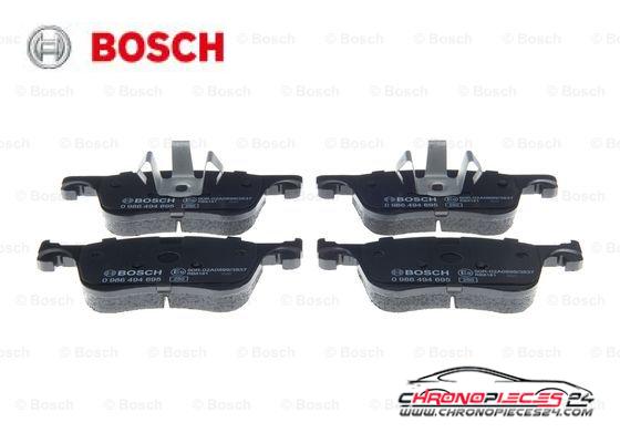 Achat de BOSCH 0 986 494 695 Kit de plaquettes de frein, frein à disque pas chères