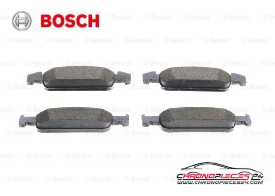 Achat de BOSCH 0 986 494 697 Kit de plaquettes de frein, frein à disque pas chères