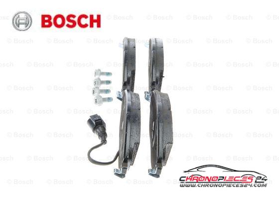 Achat de BOSCH 0 986 494 704 Kit de plaquettes de frein, frein à disque pas chères