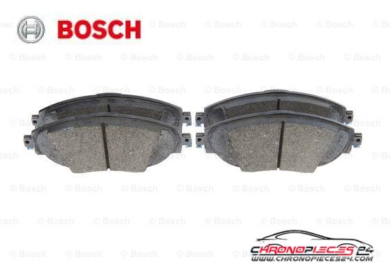 Achat de BOSCH 0 986 494 704 Kit de plaquettes de frein, frein à disque pas chères