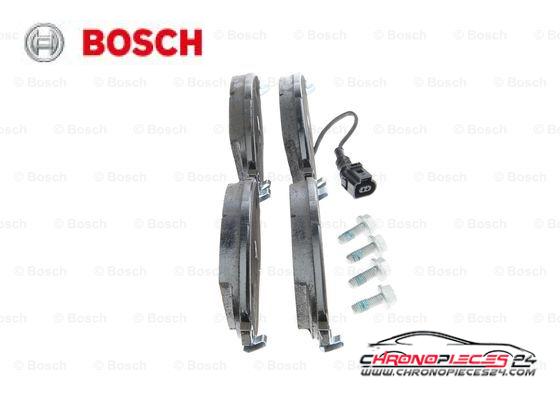 Achat de BOSCH 0 986 494 704 Kit de plaquettes de frein, frein à disque pas chères